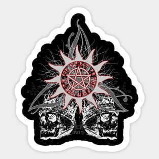 Mysteries and Mysticism - occult, esoteric, magick, alchemy, spiritual Sticker